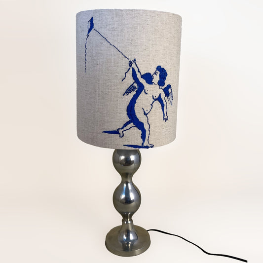 Lampshade with embroidery