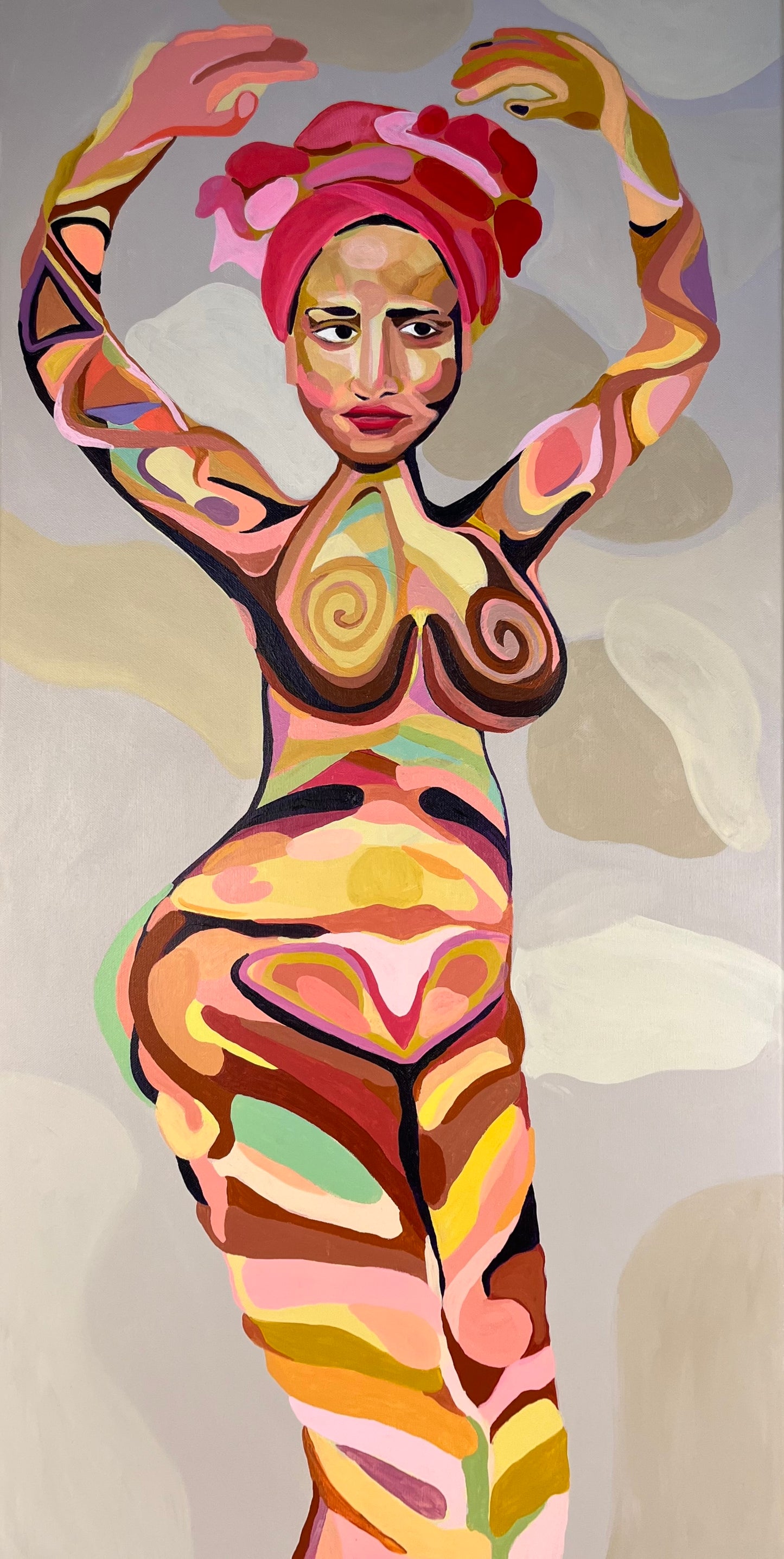 Original painting in acryl