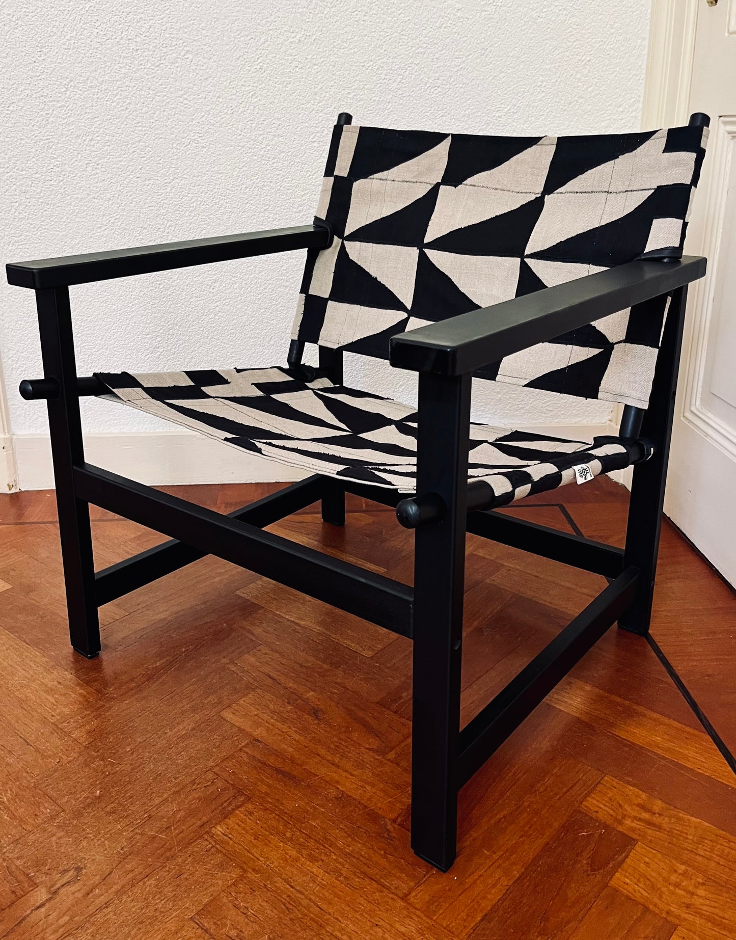 Upcycled 70s Hyllinge Safari Chair