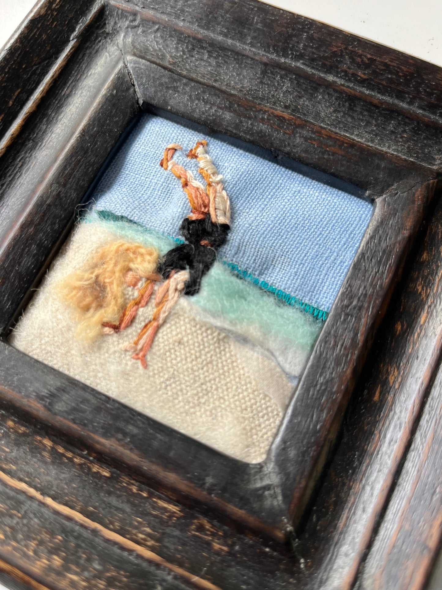 Handstand op het strand