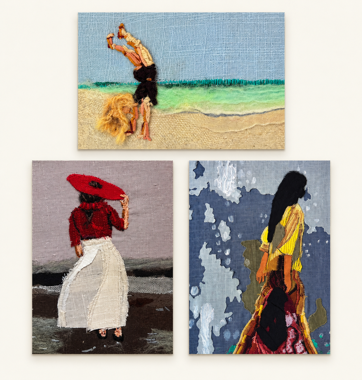 Set of 3 postcards