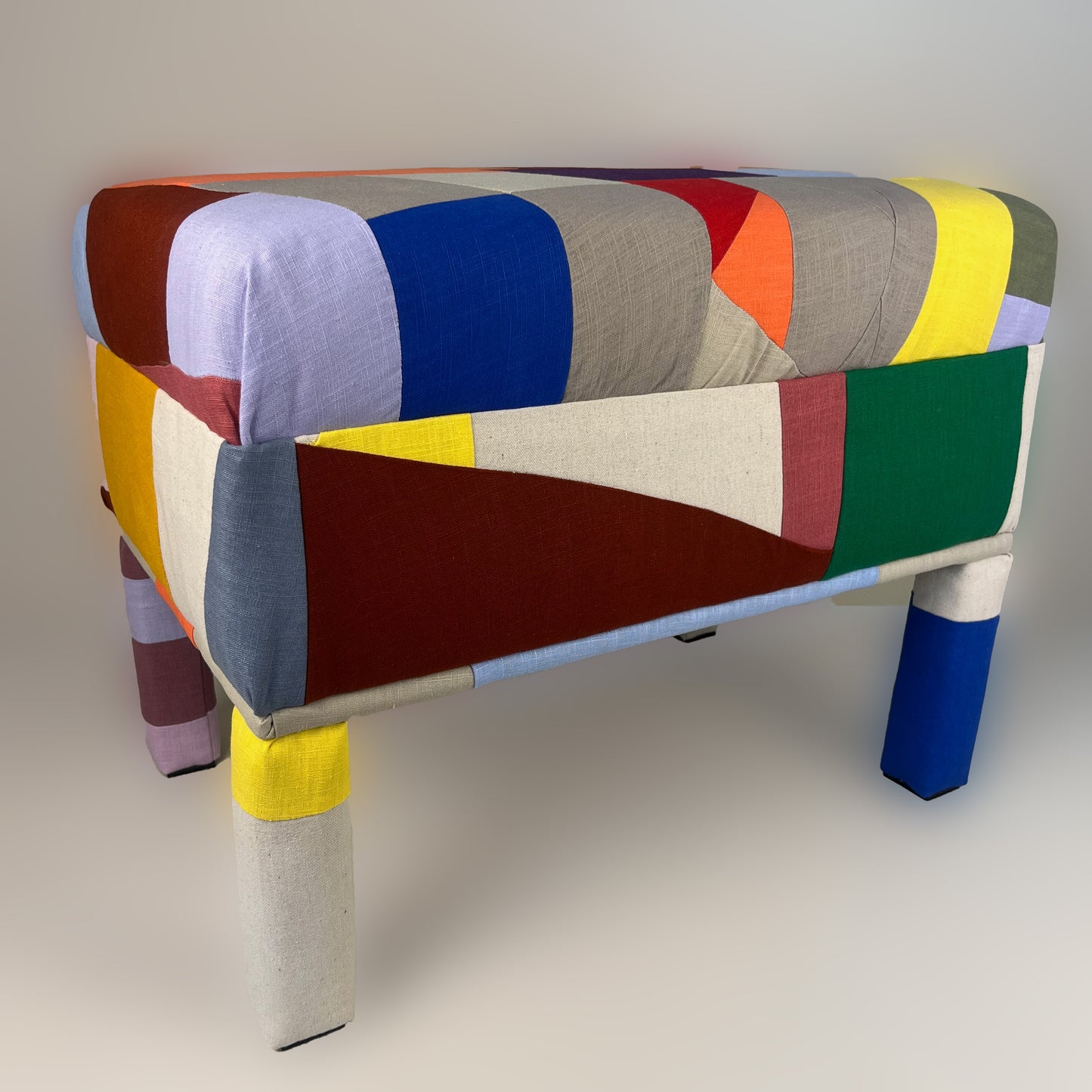 Art pouf inspired by Jan