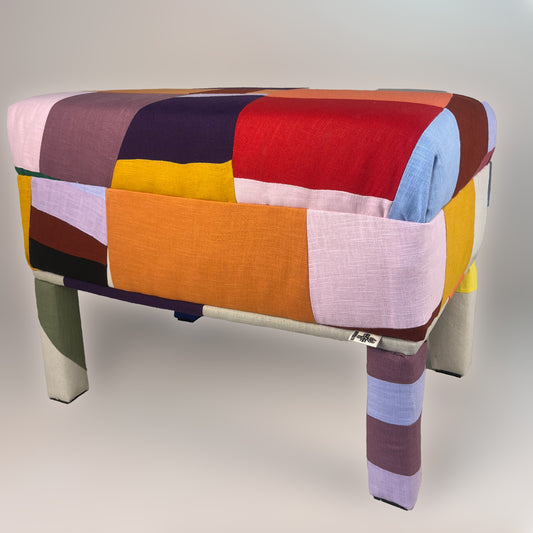 Art pouf inspired by Jan